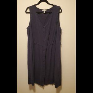 Button up summer dress